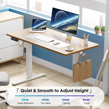 Height Adjustable Electric Standing Desk 40x24 - InspiredGrabs.com